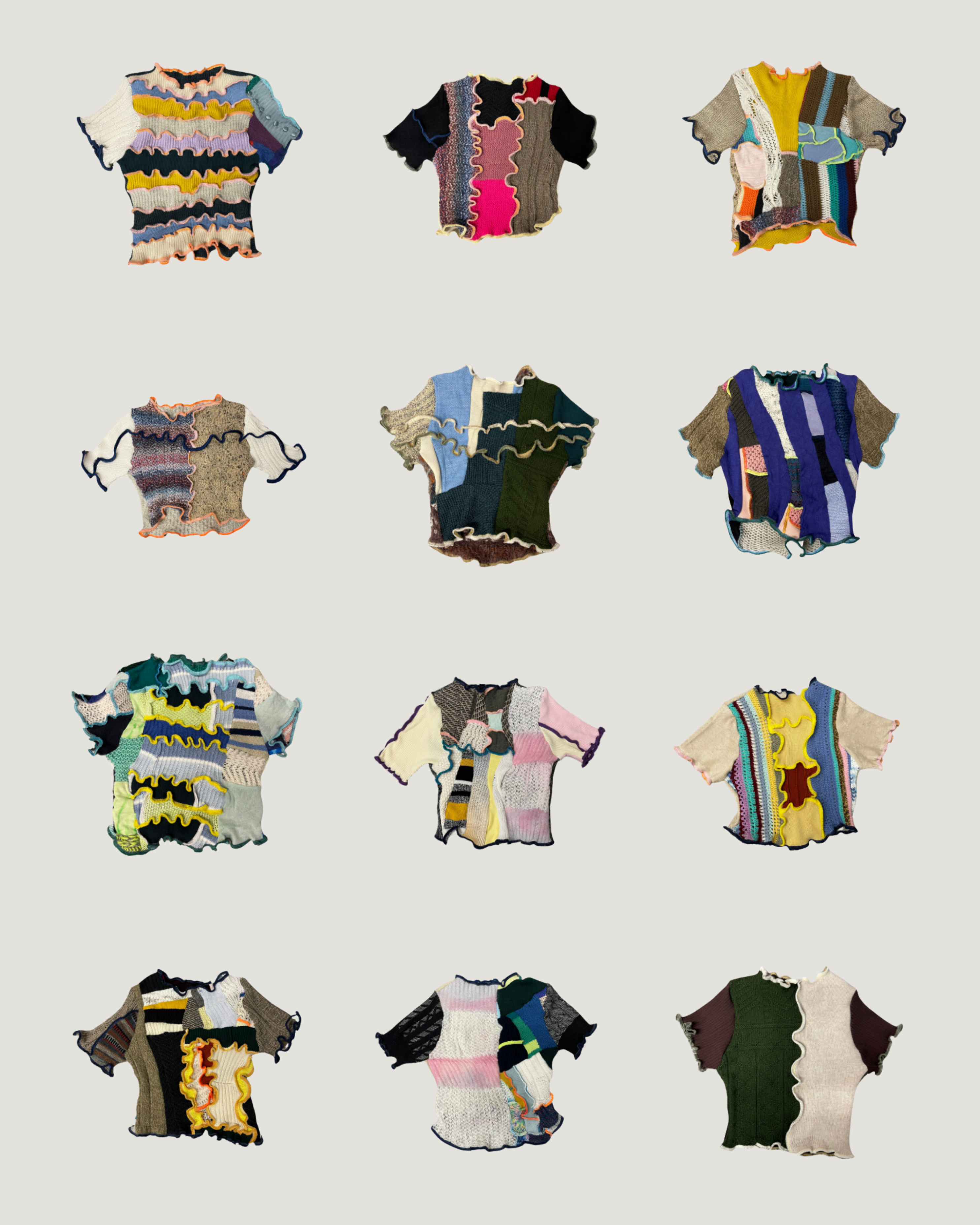 PATCHWORK TEE / (CUSTOM MADE-TO-ORDER)